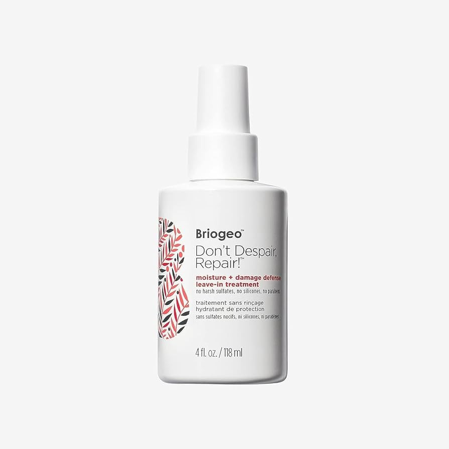 Briogeo Don’t Despair Repair Moisture + Damage Defense Leave-In Treatment, Seals Split Ends and... | Amazon (US)