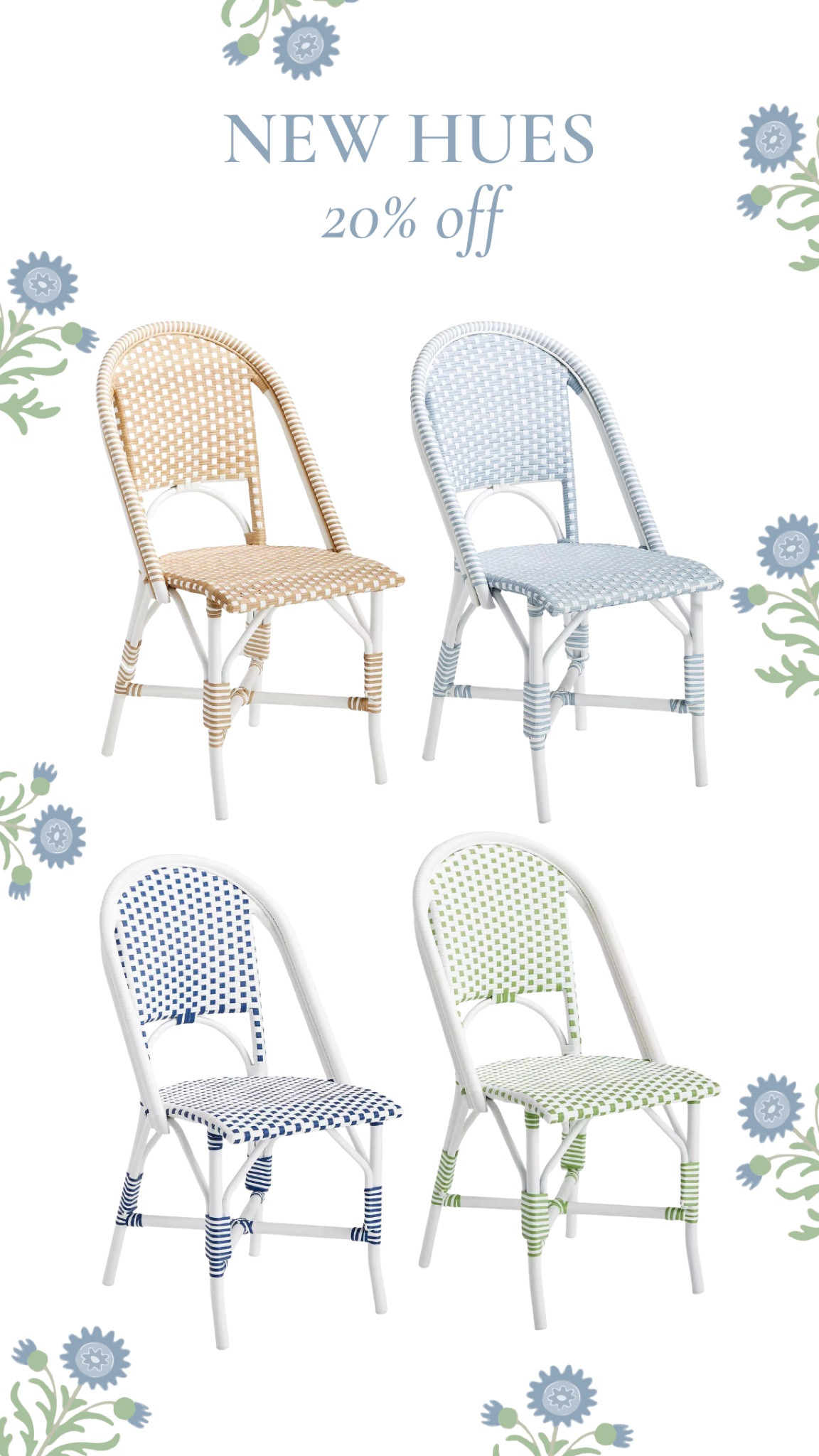 New hues from Serena & Lily