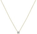 14k Gold Plated Cubic Zirconia Diamond Pendant Necklace Dainty Simple Gold Choker Necklaces for W... | Amazon (US)