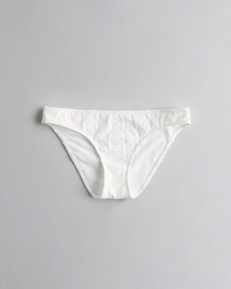 Women's Eyelet Bikini Bottom | Women's Swimwear | HollisterCo.com | Hollister (US)