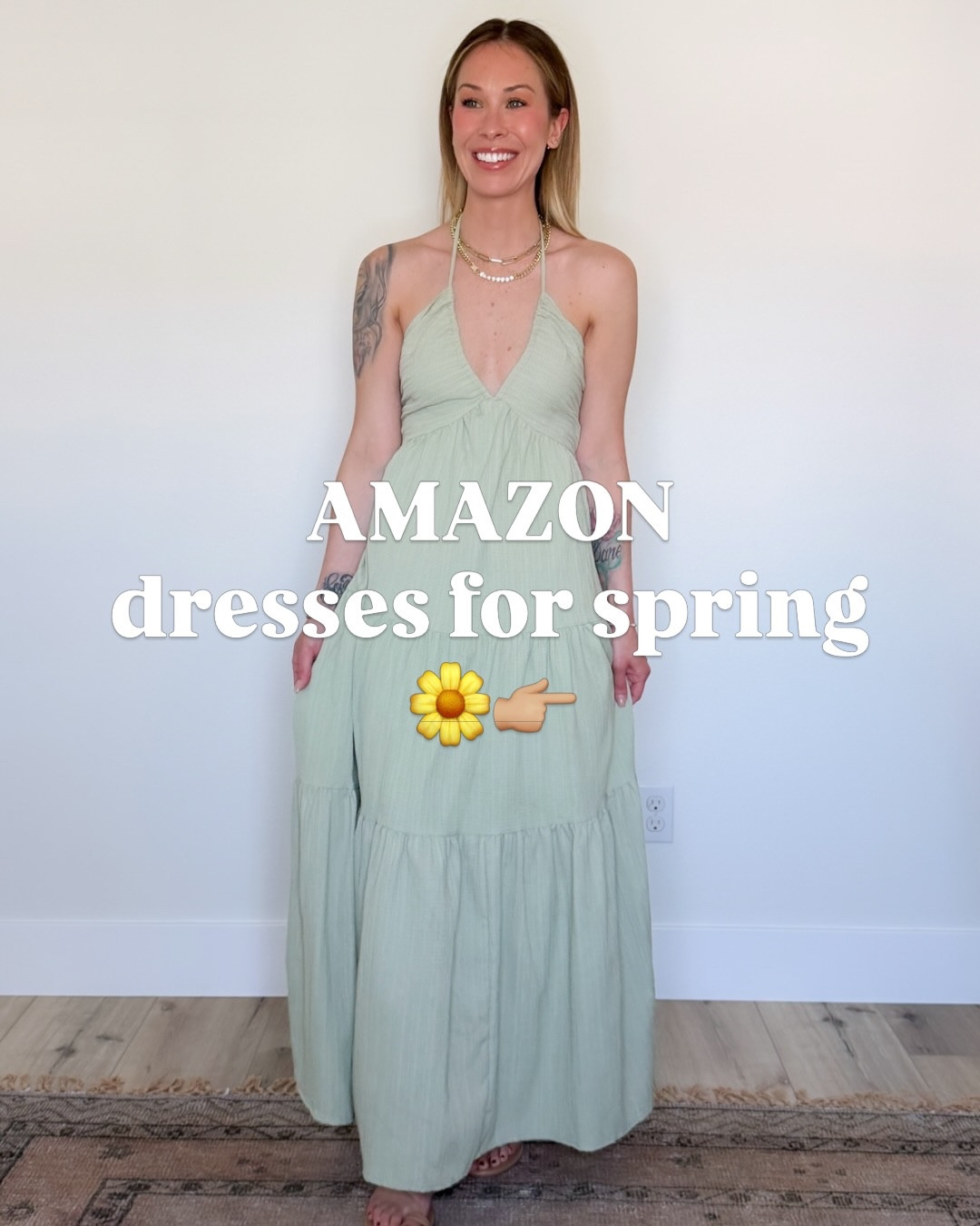Amazon spring dresses 🌼 wearing XS / S in all of them 🫶🏼 and I’m 5’5” for referencee

#amazonfashionfinds #amazonspringfashion #springdresses #springfashion #affordablefashion