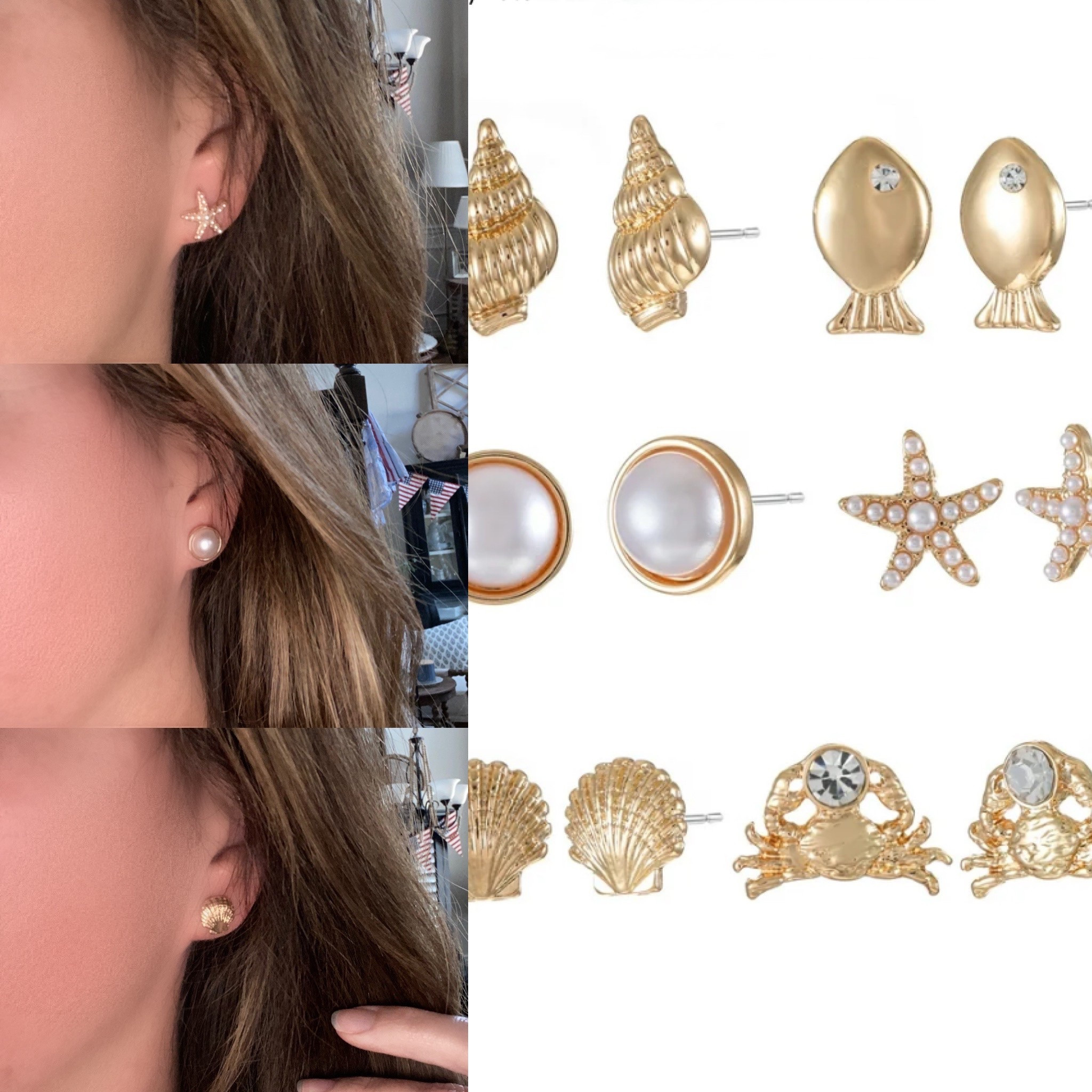 These are the cutest earrings to take on your beach vacay with you! 

#LTKStyleTip #LTKTravel #LTKSummerEdit