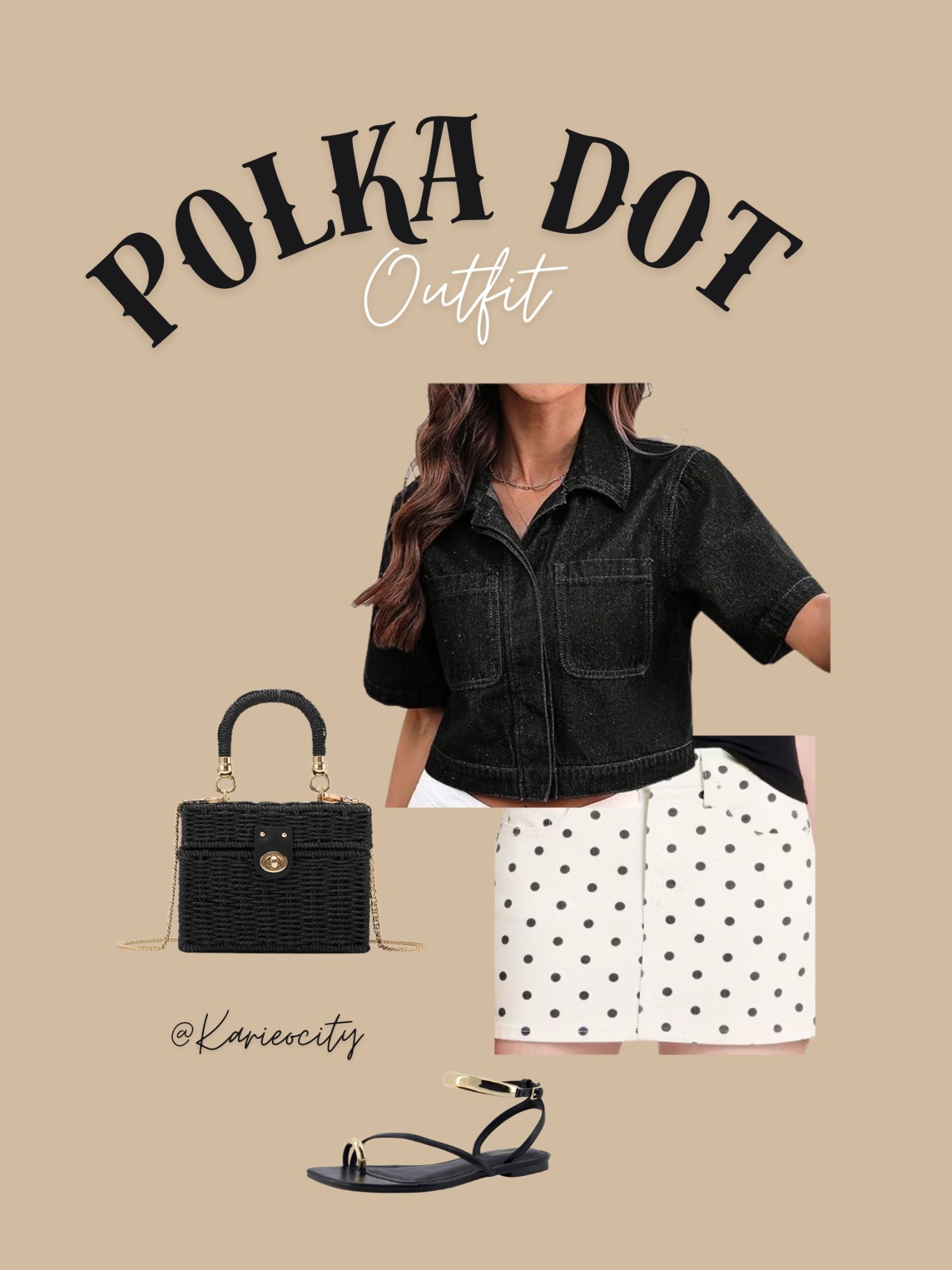 Polka Dot Outfit 🖤🤍🖤

Polka Dots// Polka Dot Outfit// Polka Dot Skirt// Spring Fashion// Spring Outfit 

#LTKspringtrends #LTKspring