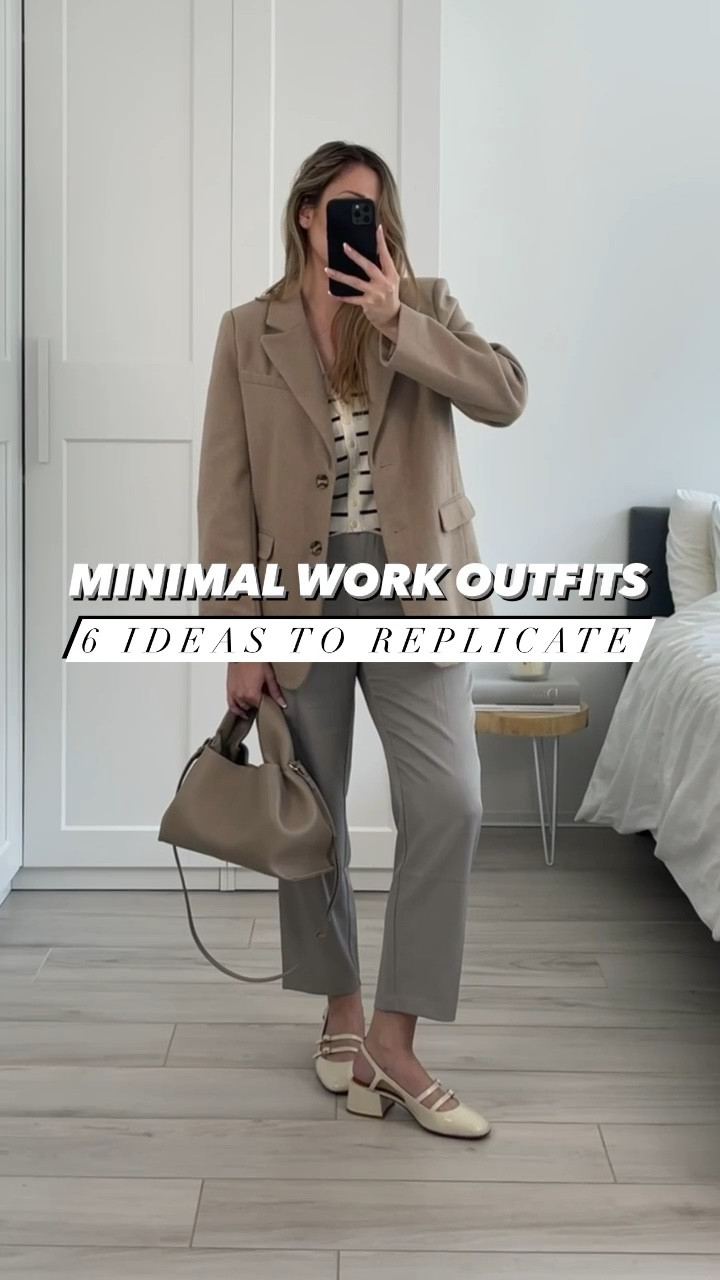6 office outfits ideas 🖥️

beige blazer, green blazer, black blazer, striped top, tank top, contrasted top, tapered trousers, grey trousers, black trousers, sambas, veja campo, smart casual, mary jane shoes, paula babies, slingbacks, oversized cardigan 

#LTKeurope #LTKstyletip #LTKworkwear