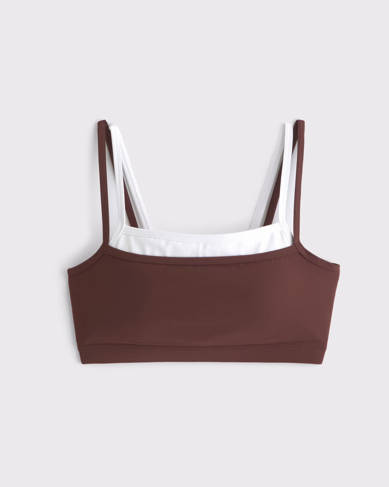 Women's YPB studioFLEX Double-Layered Sports Bra | Women's Tops | Abercrombie.com | Abercrombie & Fitch (US)