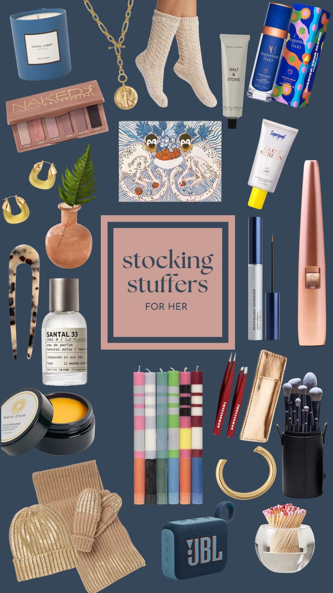 Stocking stuffers she’ll actually love ✨
From beauty must-haves and cozy little luxuries to chic everyday finds — these are the small gifts that feel thoughtful, not last-minute. Perfect for filling stockings, gifting girlfriends, or treating yourself.

#stockingstuffers #stockingstuffersforher

#LTKHoliday #LTKOver40 #LTKGiftGuide