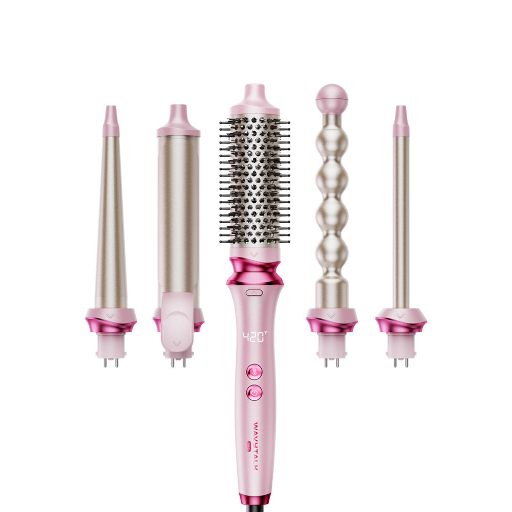 Wavytalk Heatwave Pro 5-in-1 Curling Wand Set | Ulta