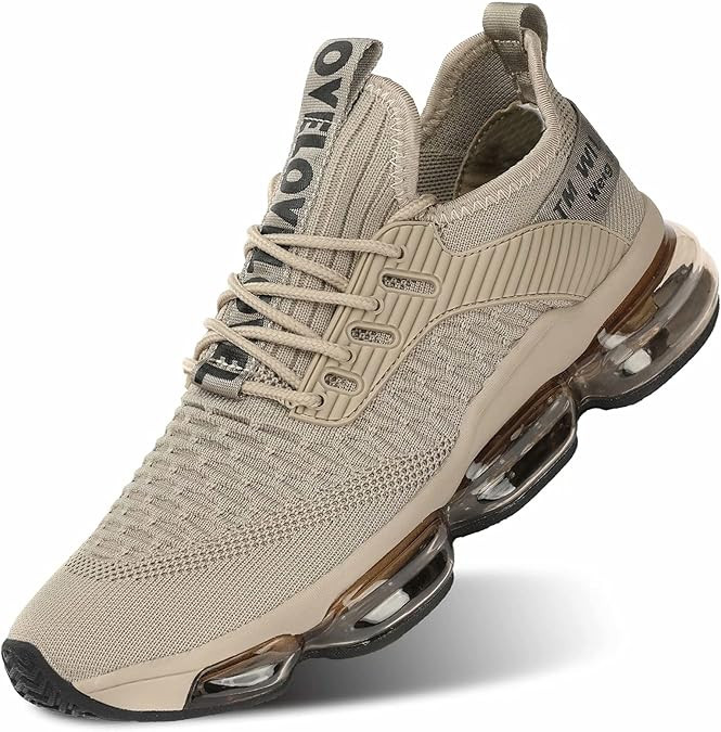 Mens Trainers Air Cushion Running Fashion Shoes Casual Breathable Walking Tennis Gym Athletic Spo... | Amazon (UK)