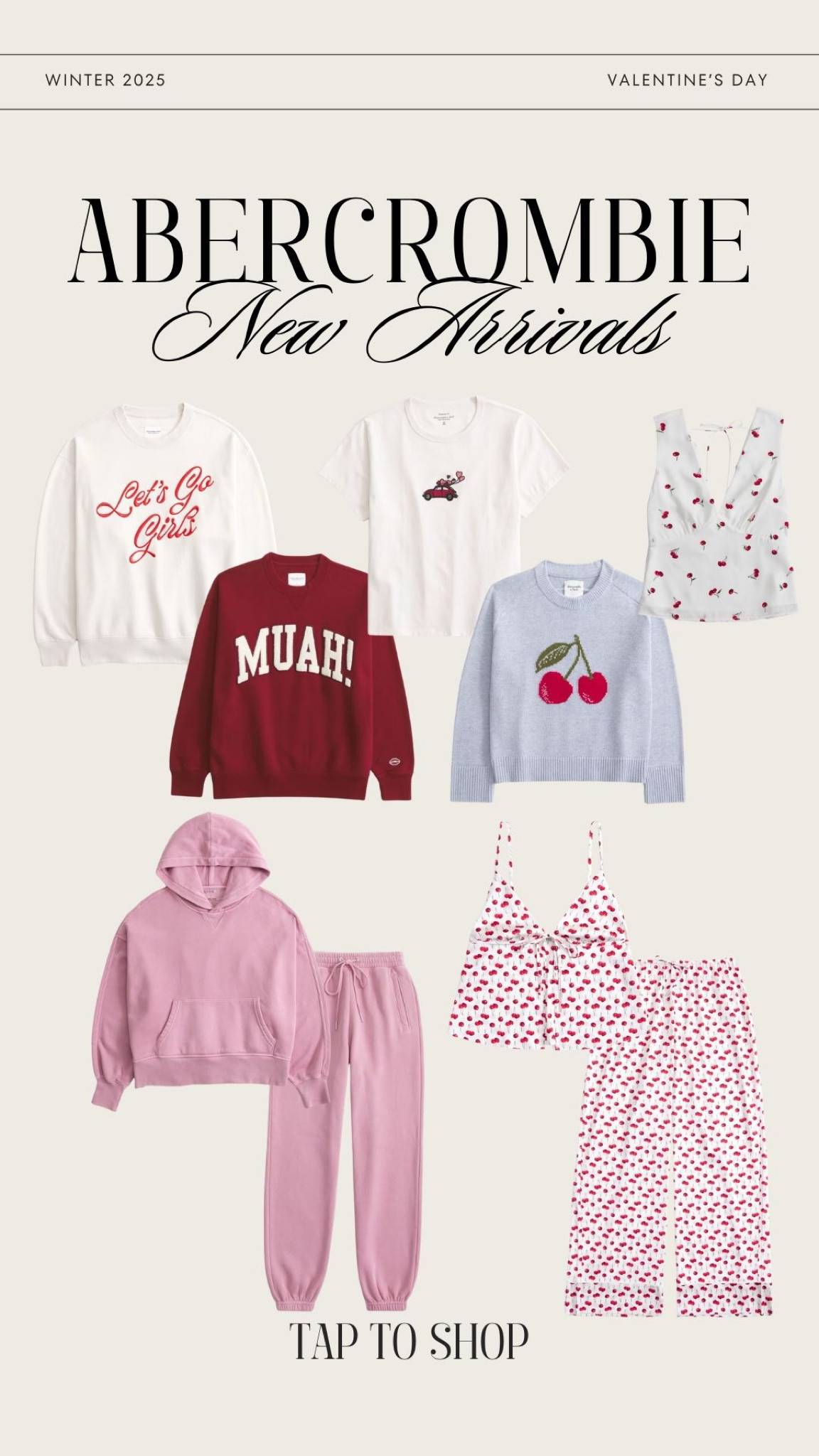 Abercrombie new arrivals for Spring that will sell out FAST!! Most of these are 25% off! Abercrombie, Valentine’s Day, winter outfit.

#LTKSeasonal #LTKSaleAlert #LTKStyleTip