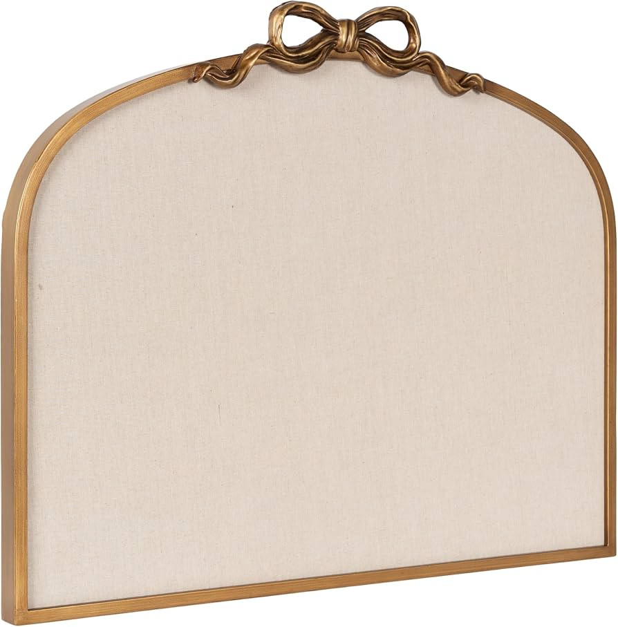 Kate and Laurel Arendahl Antique Ornate Ribbon Arched Pinboard, 30 x 24, Gold, Decorative Framed ... | Amazon (US)