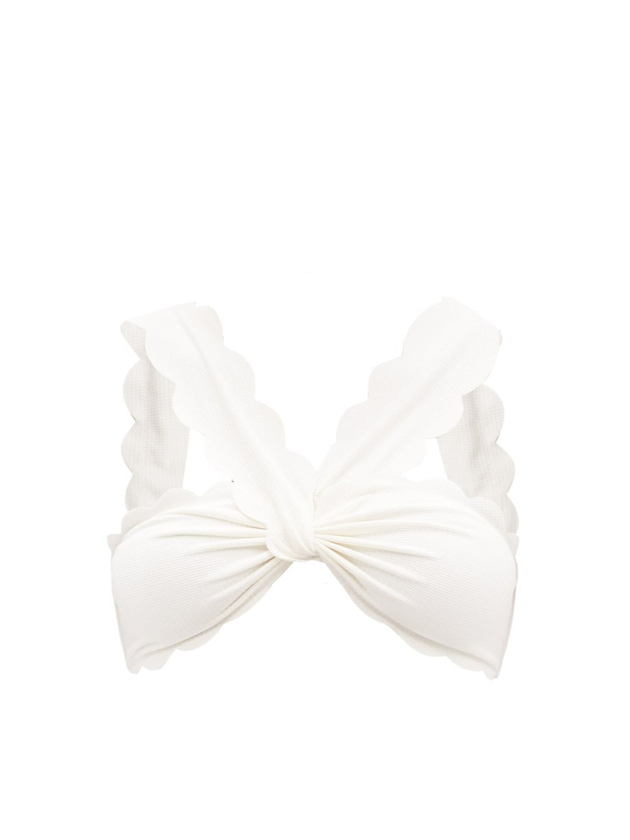 East River scalloped-edge bikini top | Marysia | Matches (UK)