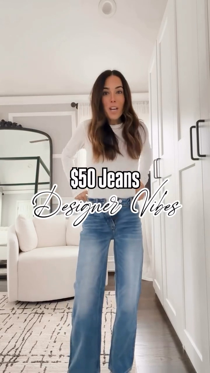 The BEST $50 straight leg jeans 🙌🏻 Quince! Stretchy, flattering, and honestly feel way more high end than the price. These are the kind of jeans you reach for on repeat!

#LTKOver40 #LTKootd #LTKgrwm