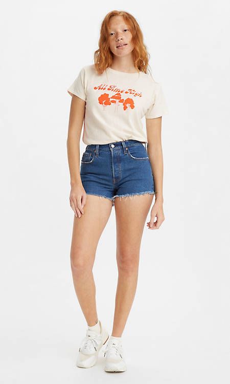 501® High Rise Women's Shorts | Levi's (CA)