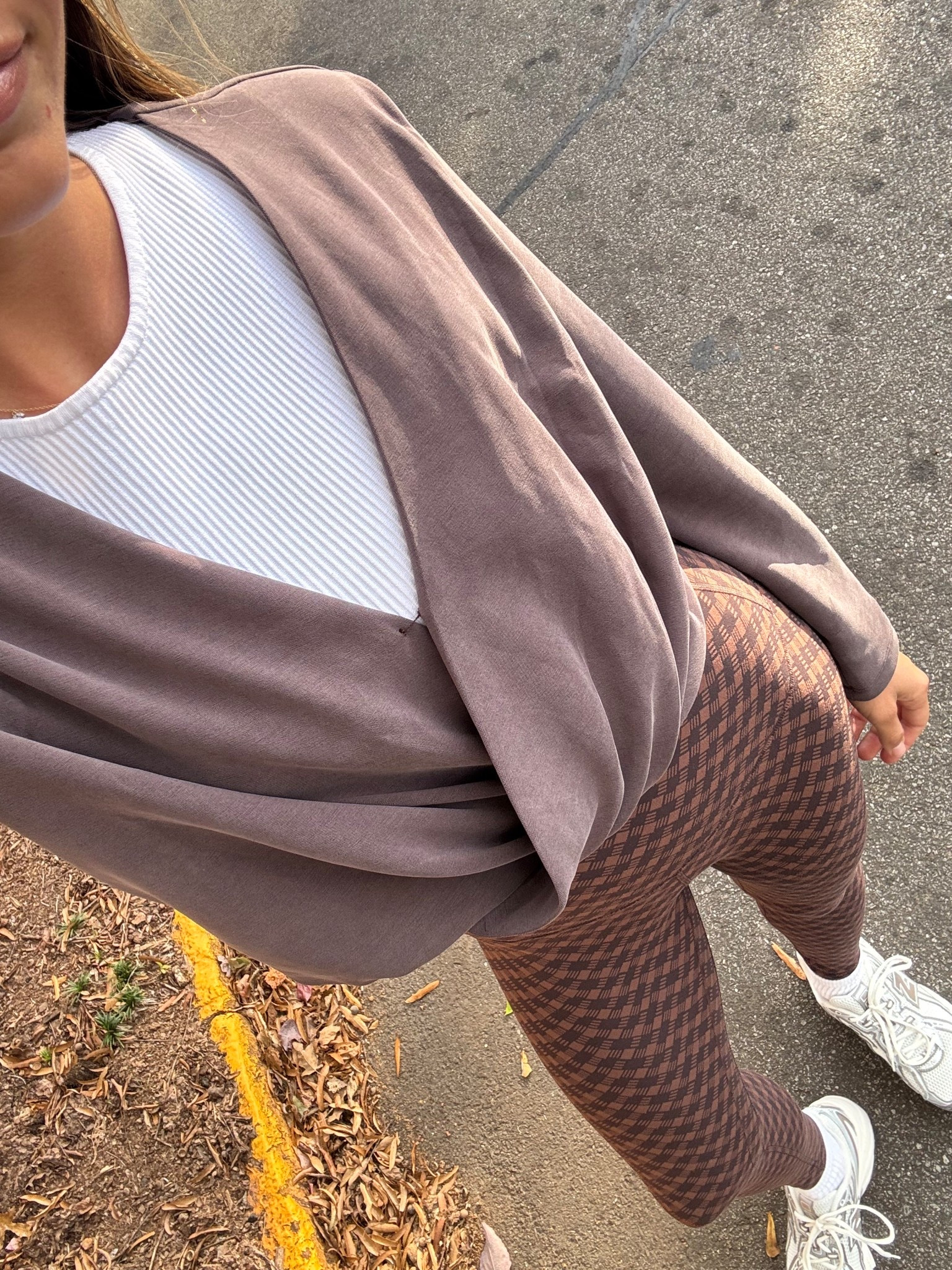 The perfect fall weather🍁🍂 Wearing a small top and size 4 legging 

#LTKActive #LTKdayinmylife #LTKfitnessgoals