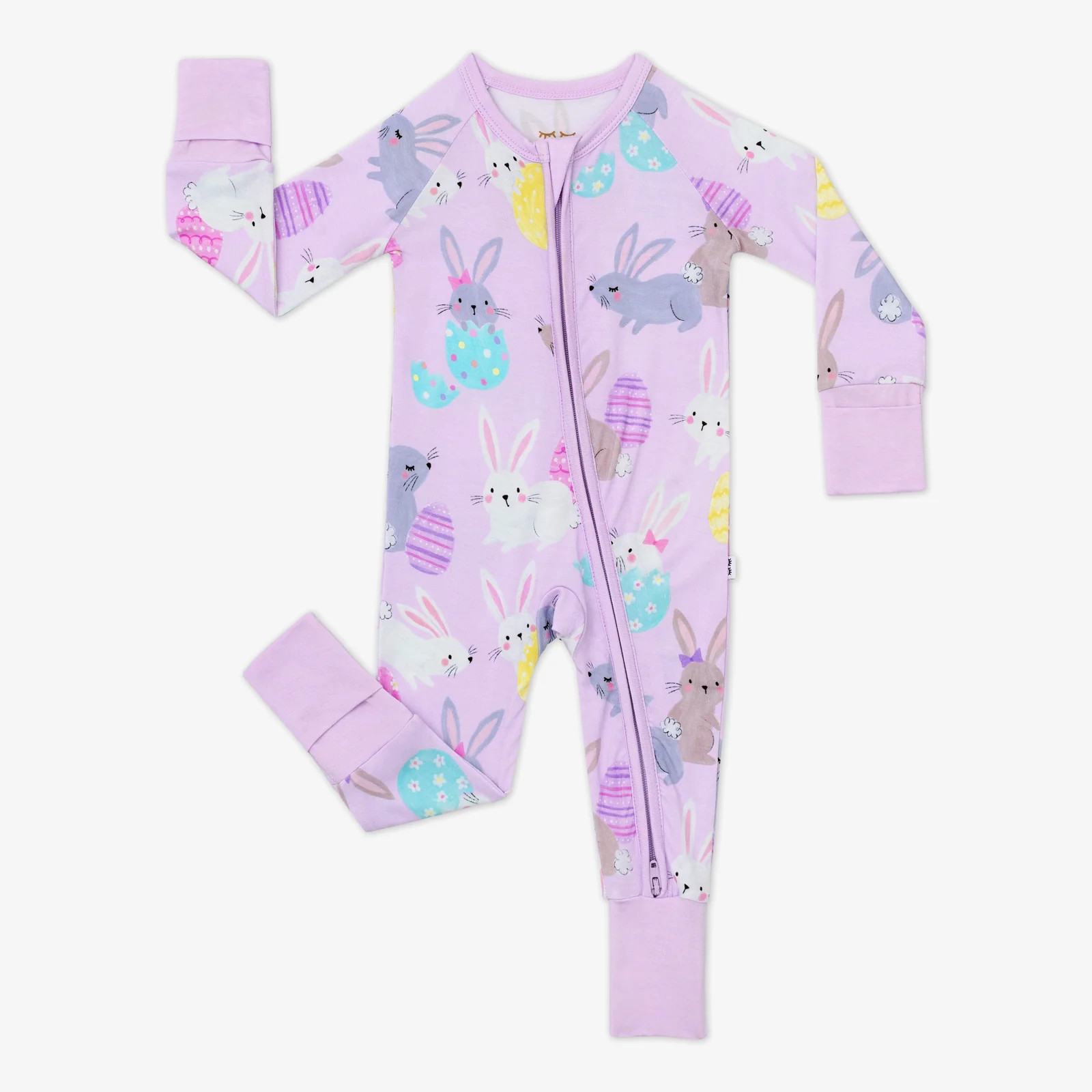 Lavender Hoppy Days Zippy | Little Sleepies