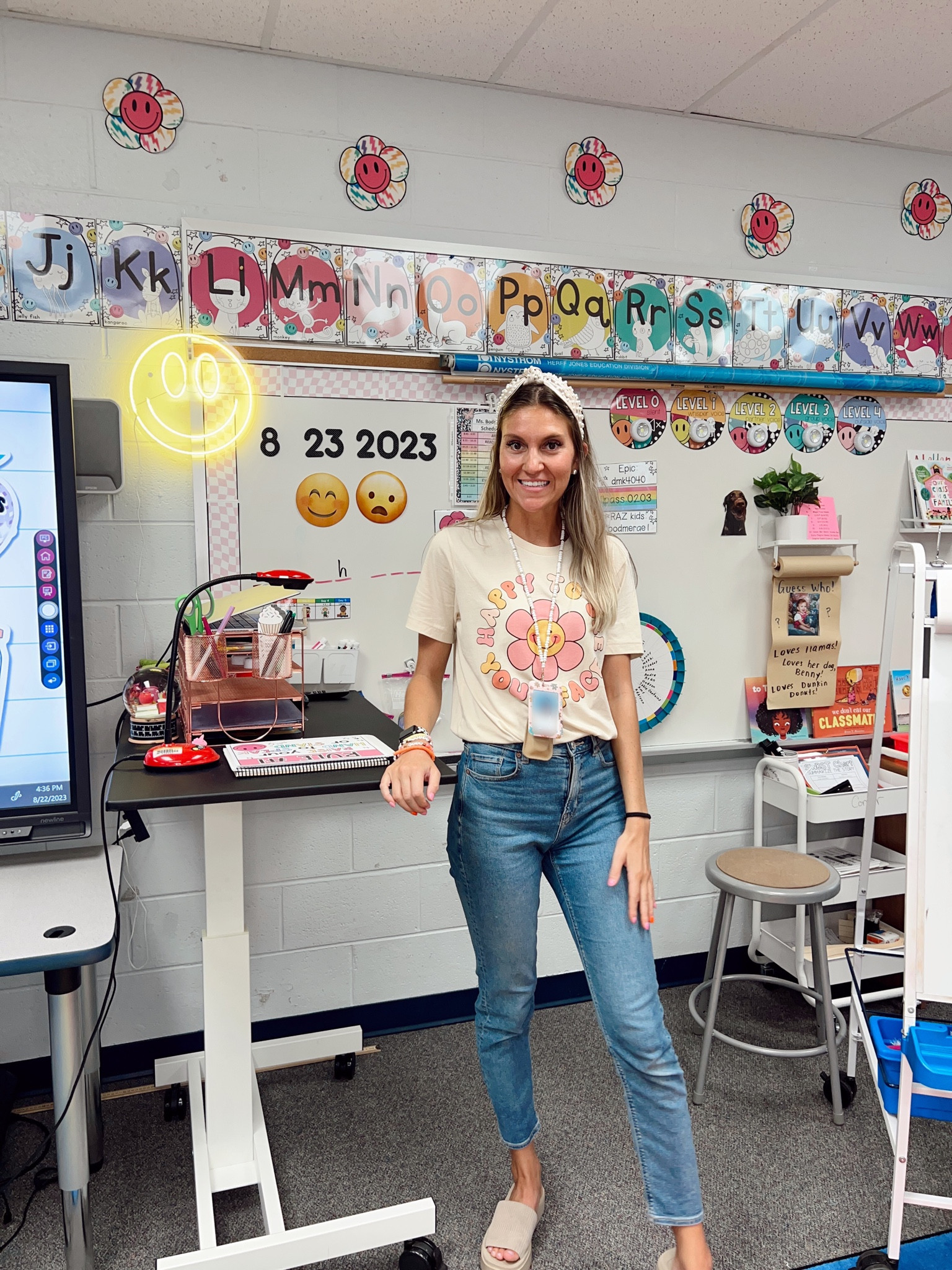Classroom decor / smiley face decor / teacher outfit / teacher tee / shein tee

#LTKBacktoSchool #LTKFind #LTKunder50