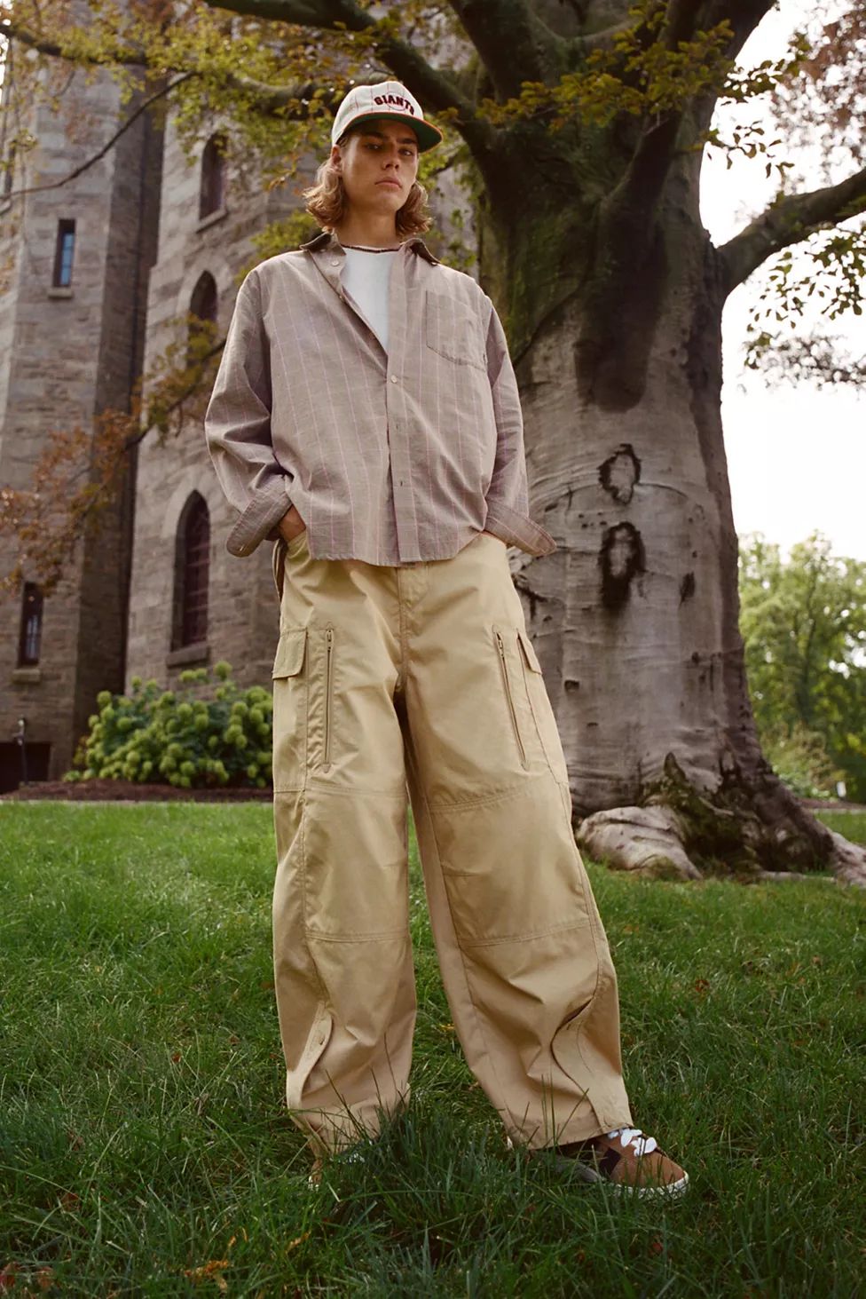 UO Ventilated Baggy Cargo Pant | Urban Outfitters (US and RoW)