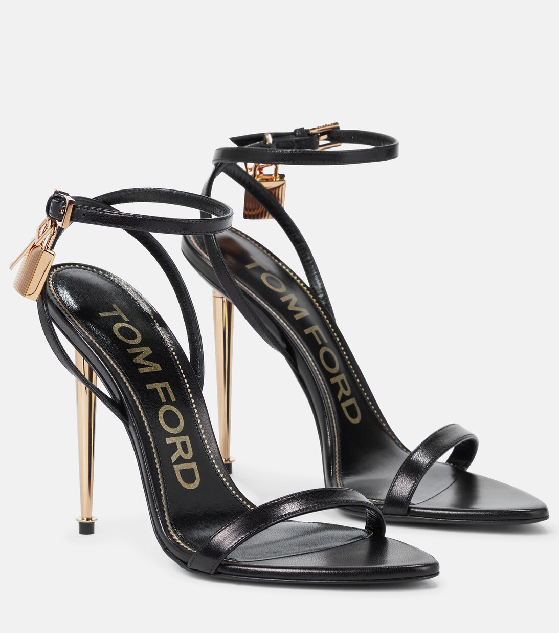 Tom FordPadlock leather sandals | Mytheresa (US/CA)