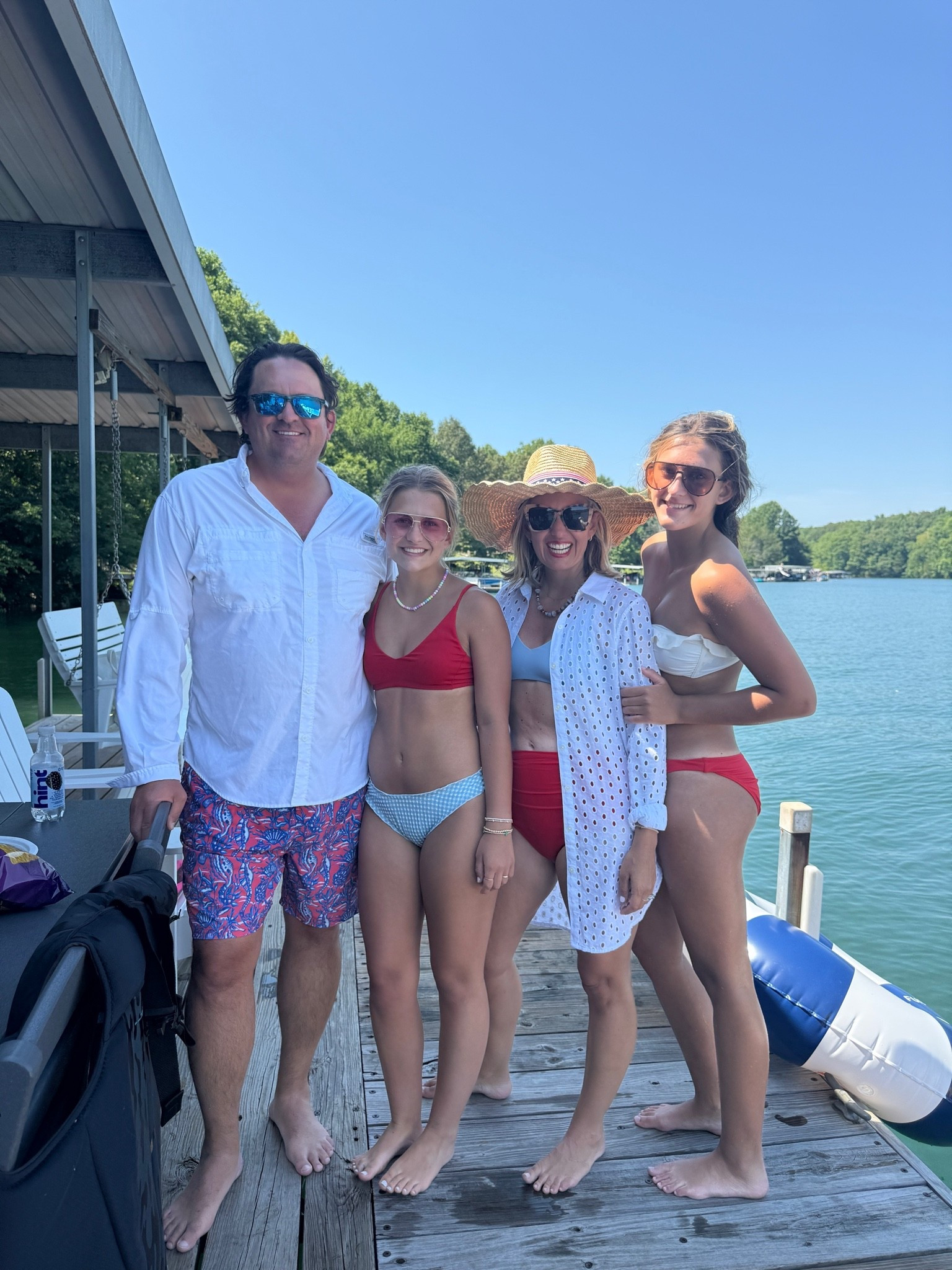 Red, white, and where’s baby boo! (James is at camp but we snuck away to the lake with our besties)!

#LTKdayinmylife #LTKmomlife #LTKTravel