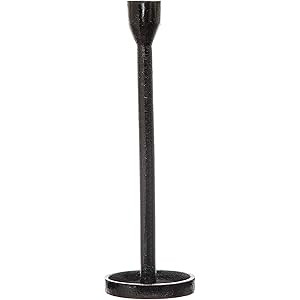 Creative Co-Op Cast Iron Taper, Black Candle Holder | Amazon (US)