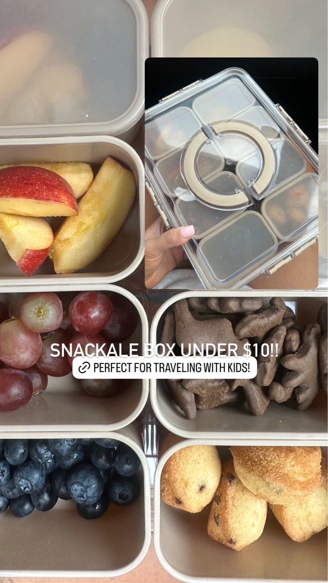 Snackle box for traveling, sporting events, picnics, summer days out or literally anything! Amazing Walmart find that I’m obsessed with! Toddler life, great for kids, lunch box, Walmart finds