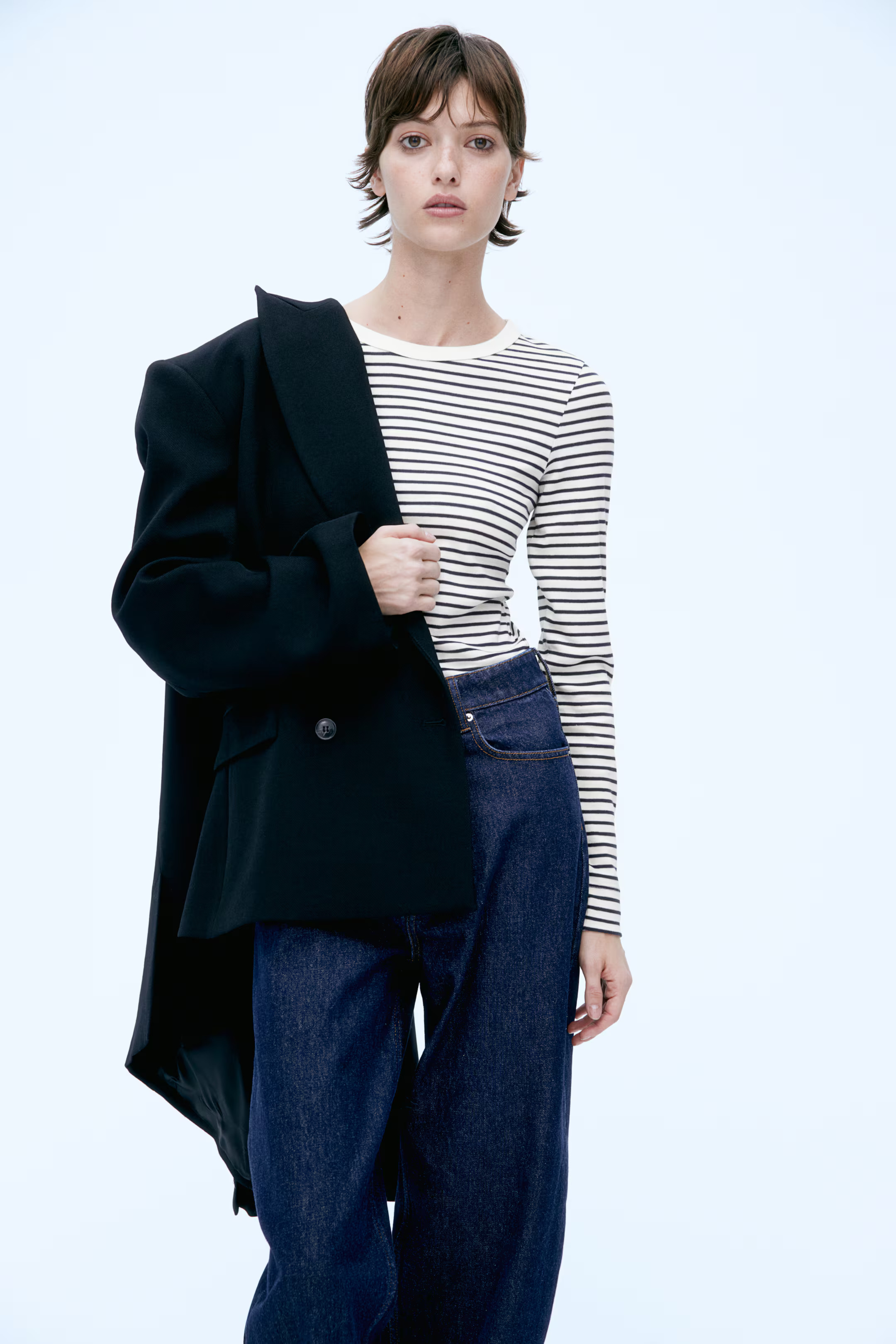 Ribbed Jersey Top | H&M (US + CA)