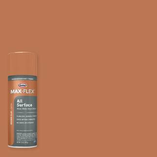 12 oz. Satin Brown Clay Interior/Exterior All Surface Spray Paint and Primer | The Home Depot