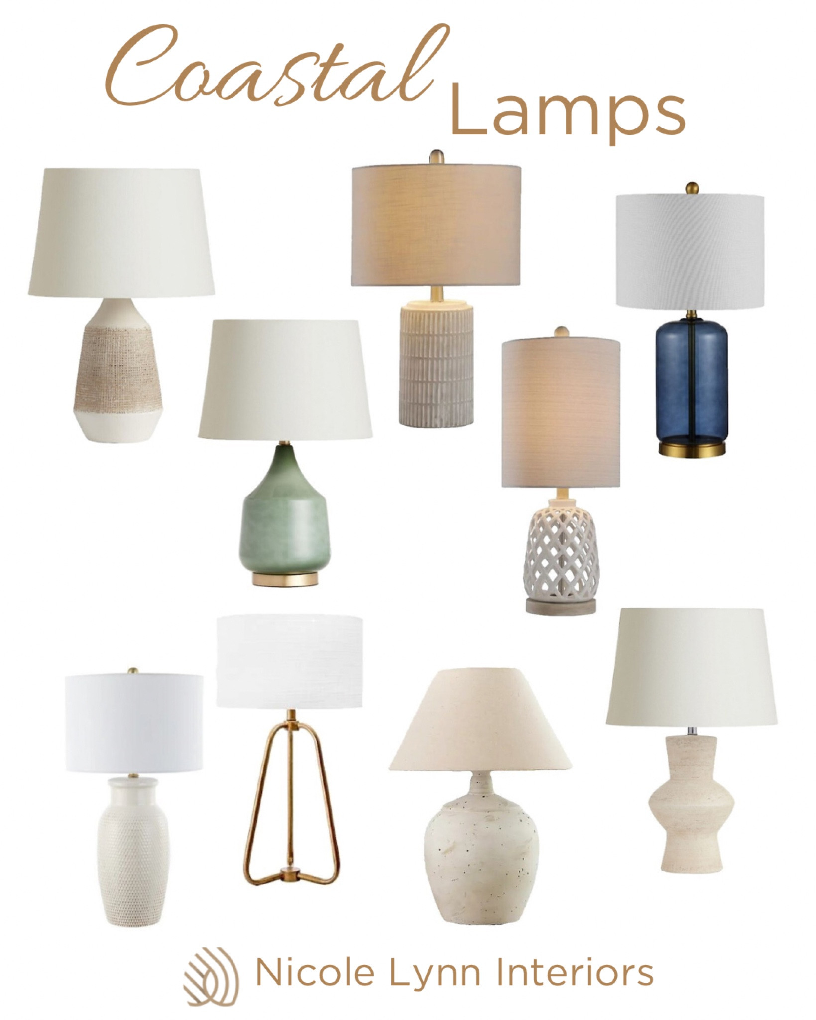Some of our favorite modern-coastal lamps to decorate any table and lighten up any room! 



#LTKSeasonal #LTKFind #LTKhome