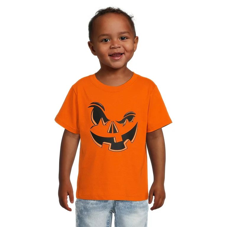 Wonder Nation Toddler Unisex Halloween T-Shirt, Sizes 12M-5T | Walmart (US)