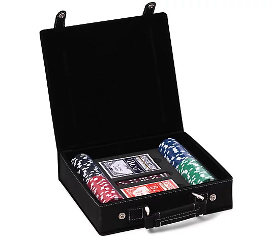 Bey-Berk 100-Chip Poker Set | QVC