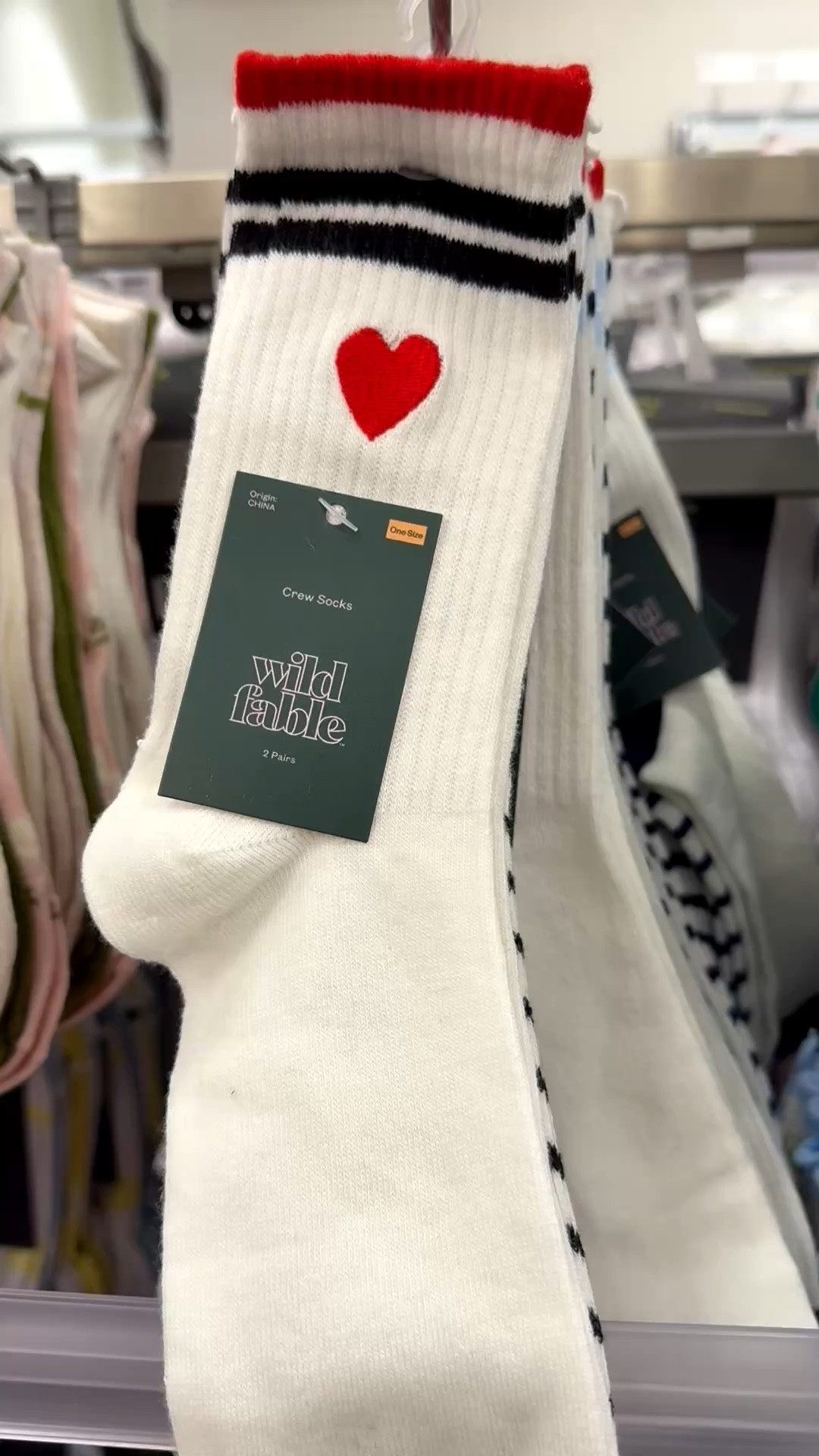 This 2-pack is the softest set of crew socks I’ve ever felt. No joke. And look how cute! ❤️

#crewsocks #cutecrewsocks #summeroutfit #womenscrewsocks #summervacationoutfit #target #heartsocks #coquette #bow #cherries #watermelon #redlips #pineapple

#LTKMidsize #LTKTall #LTKPlusSize