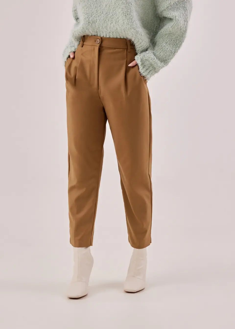 Buy Tamri Peg Leg Trousers @ Love, Bonito | Shop Women's Fashion Online | Shop New Arrivals Onlin... | LOVEBONITO SINGAPORE PTE LTD