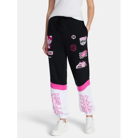 Hello Kitty Women's Jogger Pants, Size XXS-XXL | Walmart (US)