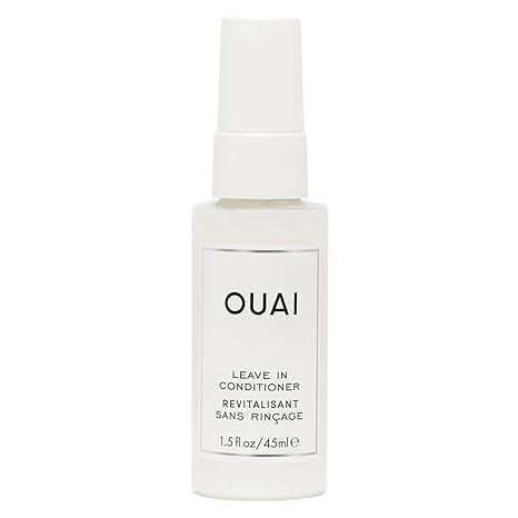 OUAI Leave In Conditioner & Heat Protectant Spray - Prime Hair for Style, Smooth Flyaways, Add Sh... | Amazon (US)