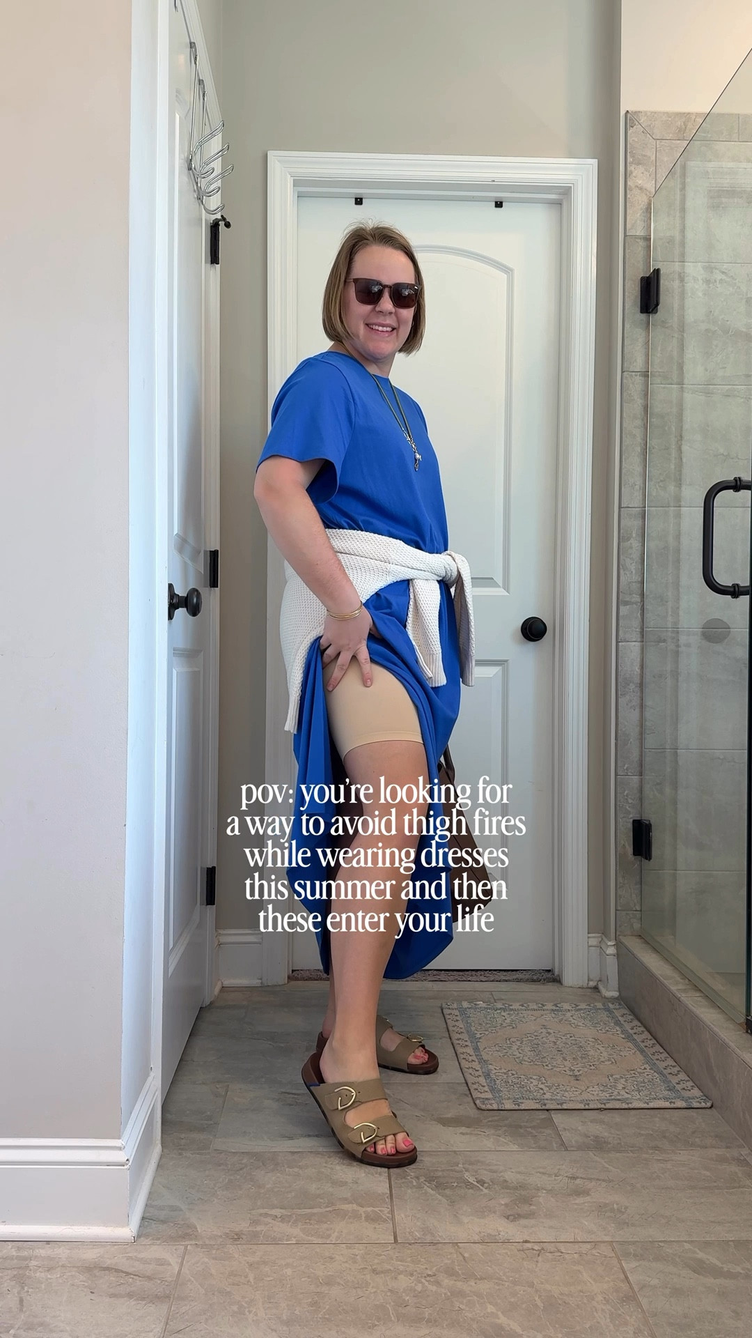 When I say you NEED these for summer, I mean it with my whole heart!! These cooling shorts from Thigh Society are a sheer thinner short that help prevent thigh chafing and sweaty butt under your day dresses! I wear a size L/XL and they fit TTS. These are th 7in ones but they come in 5in if you prefer shorter or 10in if you prefer longer! IN LOVE!! 

#LTKselfcare #LTKMidsize #LTKootd