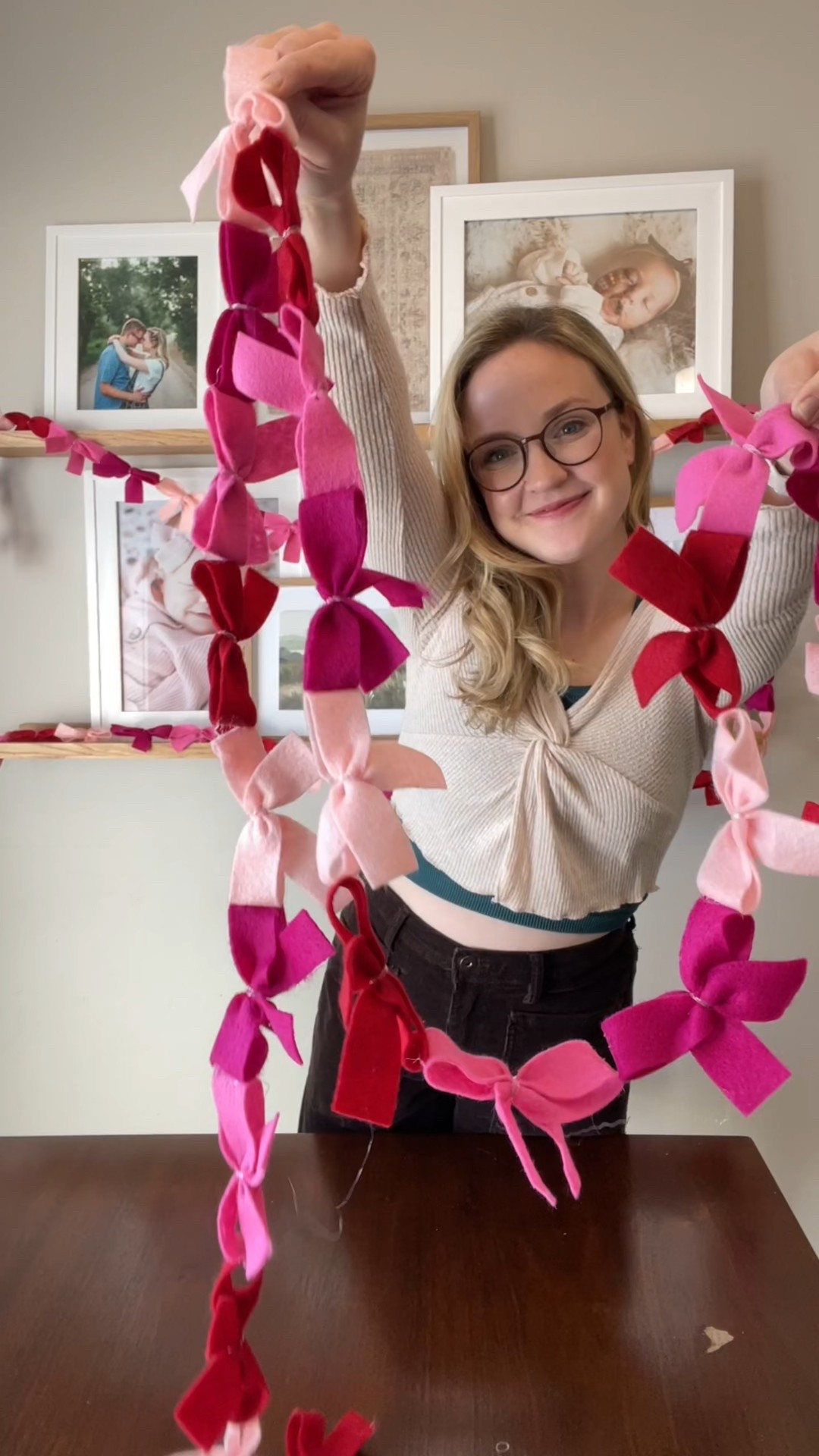 A fun Valentine’s Day craft for a girls night or just a night of self care! Made from felt and a few simple tools, this is an easy diy that anyone can do to bring some pink and bow fun to your cozy home this February 🎀❤️

#LTKSeasonal #LTKHome #LTKmomlife