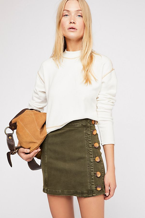 Little Daisies Mini Skirt | Free People (Global - UK&FR Excluded)