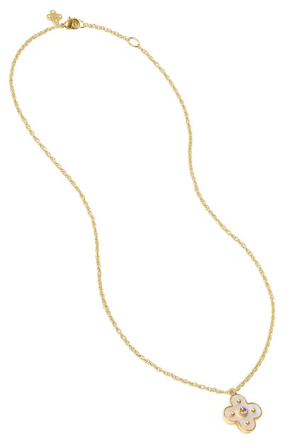 Julie Vos Colette Delicate Champagne Necklace | The Willow Tree