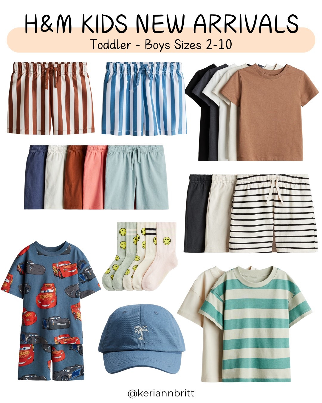 H&M Kids New Arrivals - Boys

Summer Boys Outfits / toddler boy outfit / boy clothes / boys shorts / boys swimsuit / swim trunks 

#LTKSeasonal #LTKKids #LTKBaby