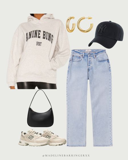 Trendy & casual running errands outfit idea🖤 

#LTKxAF #LTKSeasonal