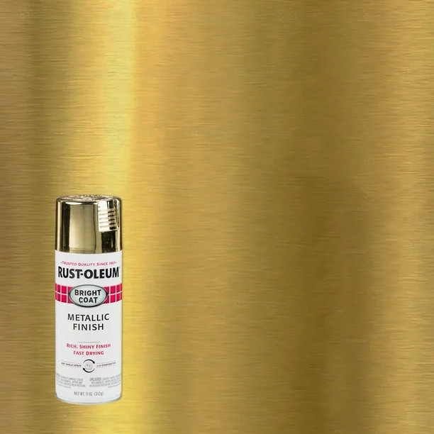 Rust-Oleum Bright Coat Metallic Finish, 11 oz - Walmart.com | Walmart (US)