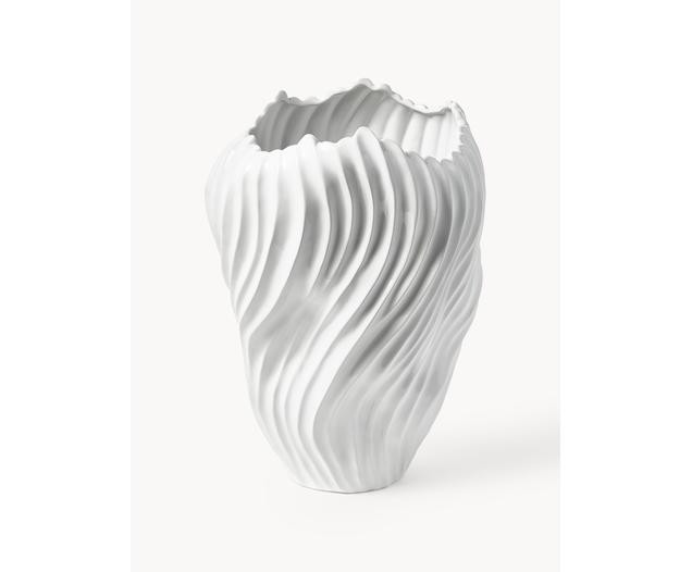 Vase Milazzo mit geriffeltem Twist, H 44 cm | Westwing EU