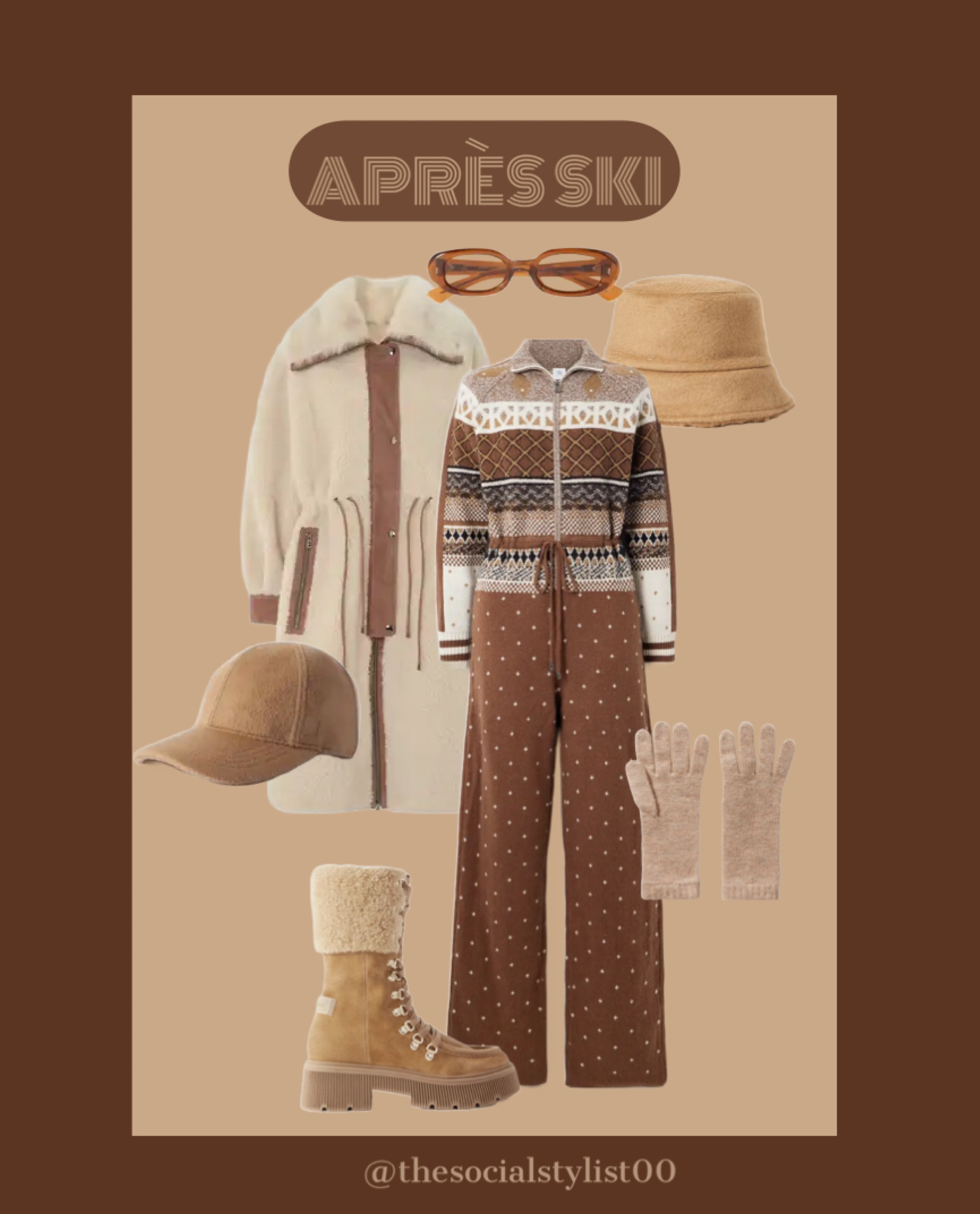 Après Ski Outfit 

Ski outfit, skiing, puffer coat, thermals, snow boots, beanie, cold weather style, Ski outfit inspo, cute ski outfits, ski outfit finds, winter fashion, trendy fashion finds, Goldberg, Goldbergh, Goldbergh ski, must have ski outfits, Ski goggles, ski outfits, gloves, hats, beanie hat, winter boots, moon boots, puffer coat, Apres ski,
Ski outfits, Ski outfits for women, Snow boots, Ski, Skiing, Skiing favorites, Skiing must-haves, Ski must-haves, Skiing necessities, Skiing accessories, Gifts for the skier, Winter cabin, Winter cabin
Vacay, Mountain Vacay, Mountain vacation, Winter Vacay, Winter vacation, ski vacation, aspen, vail, park city, Colorado, Montana, Utah, Amazon, Amazon finds, Bogner, shearling, neutrals 

#LTKtravel #LTKSeasonal #LTKstyletip