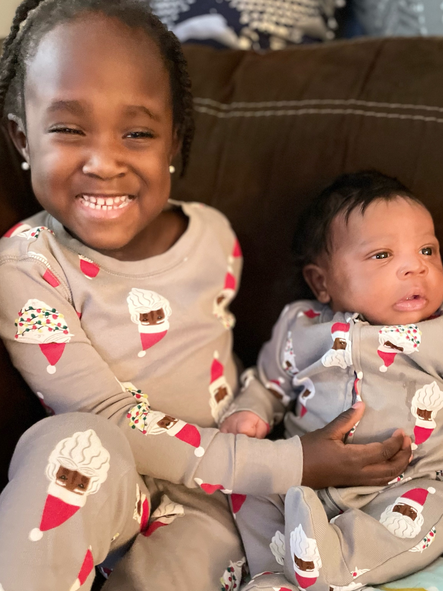 Matching holiday pajamas for the entire family. Black Santa + so much more! 

#LTKfindsunder50 #LTKHoliday #LTKfamily