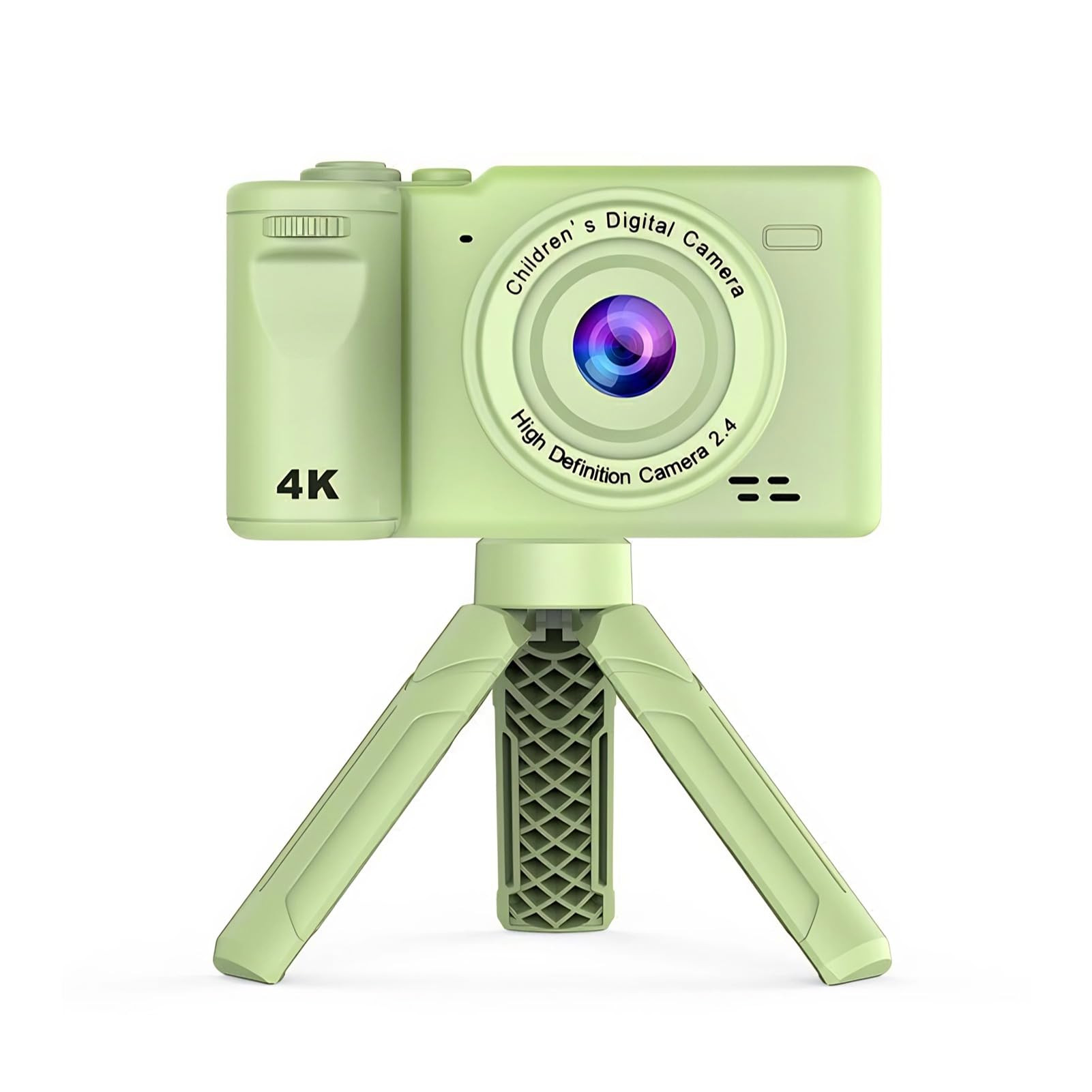 Kids Digital Camera with Tripod, 12MP 1080P Front Rear Dual Lens HD Video Camera, IPS Screen Poin... | Amazon (UK)