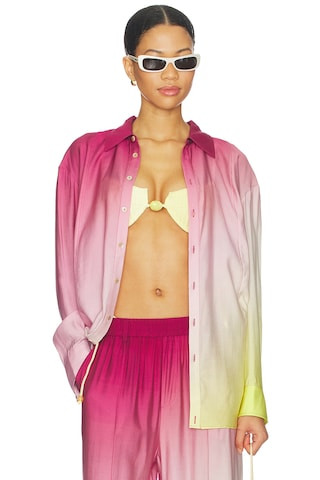 Significant Other Bennet Shirt in Citrus Dusk from Revolve.com | Revolve Clothing (Global)