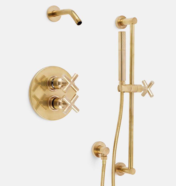 Waterhouse Thermostatic Shower Set with Handshower | Rejuvenation