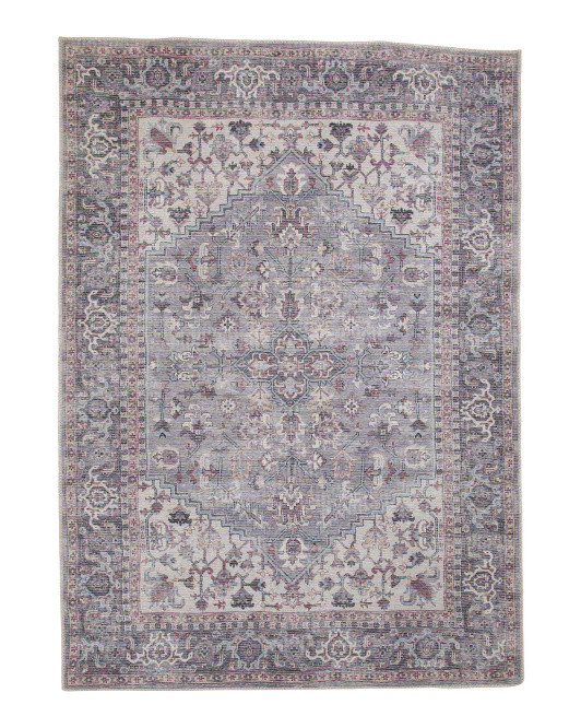 Made In Turkey 5x7 Washable Rug | TJ Maxx