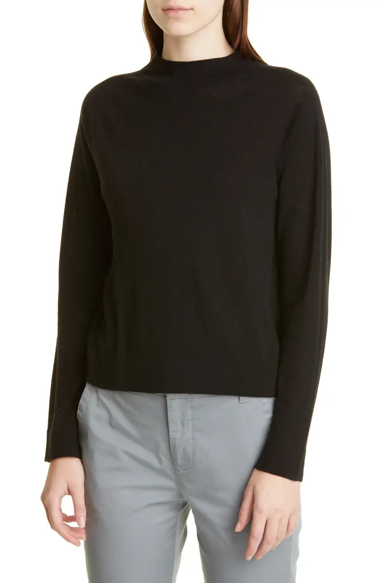 Funnel Neck Wool Blend Sweater | Nordstrom