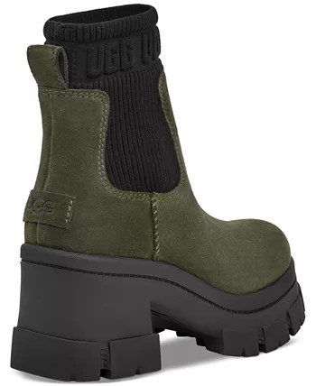 UGG® Women's Brooklyn Pull-On Lug Chelsea Boots - Macy's | Macys (US)